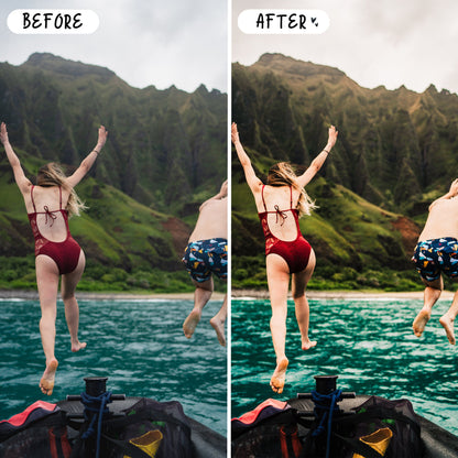 10 Hawaii LIGHTROOM Presets Mobile & Desktop