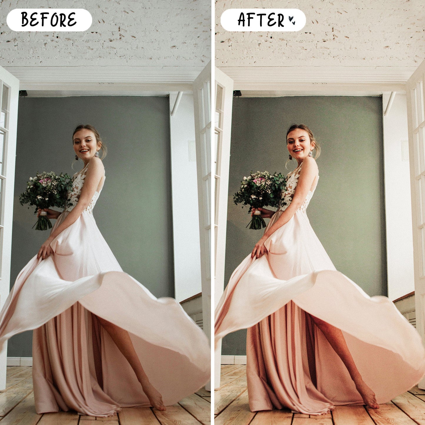 10 Bright Wedding LIGHTROOM Presets Mobile & Desktop