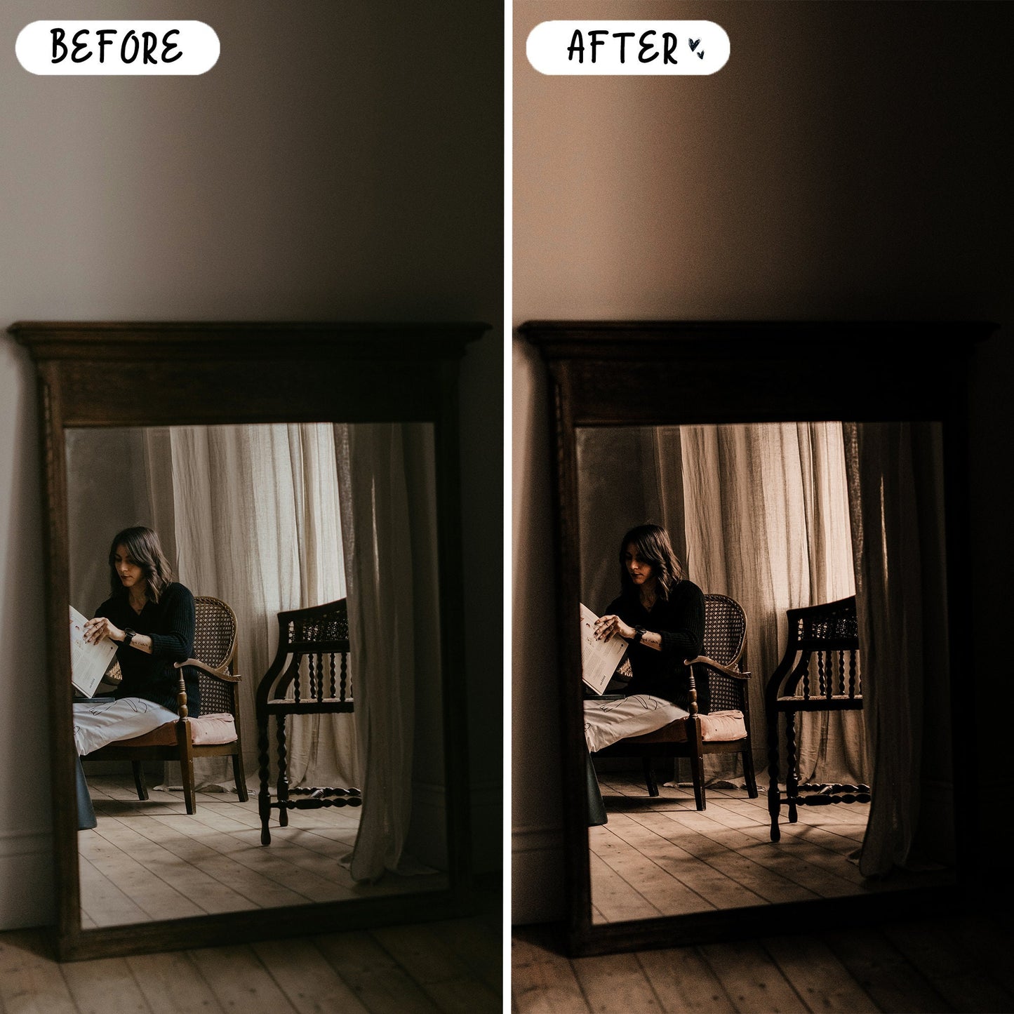 10 Mocha LIGHTROOM Presets Mobile & Desktop