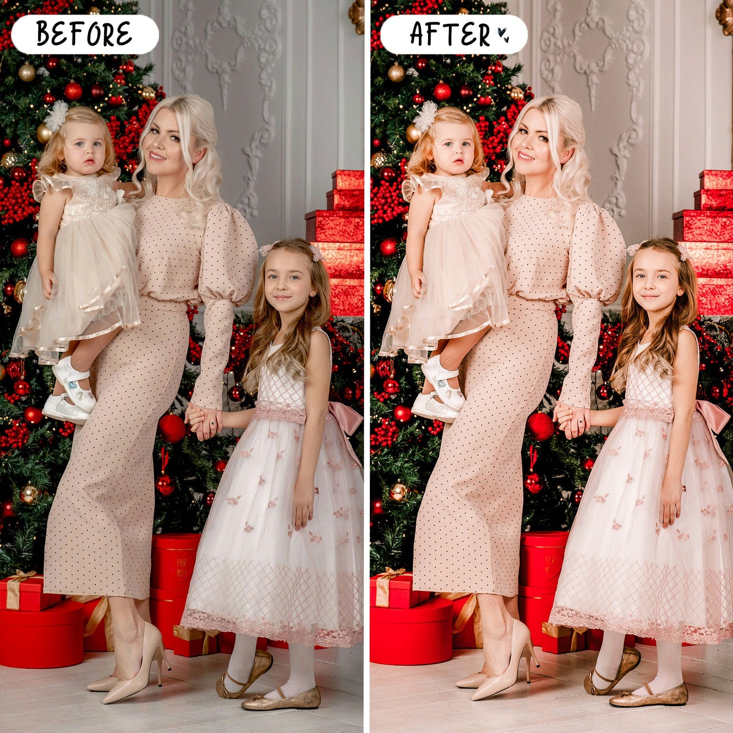 10 Holiday LIGHTROOM Presets Mobile & Desktop