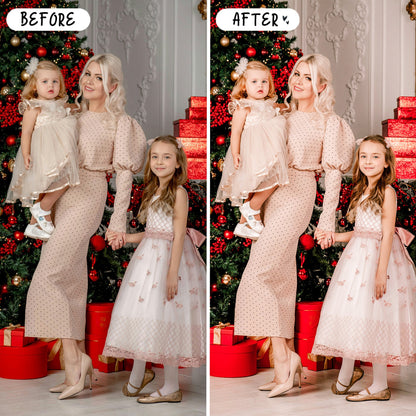 10 Holiday LIGHTROOM Presets Mobile & Desktop