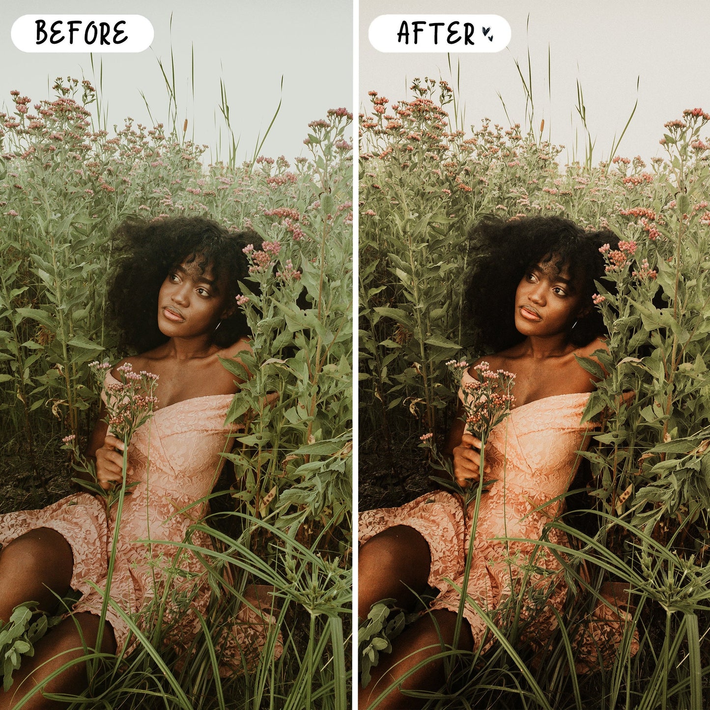 10 Boho LIGHTROOM Presets Mobile & Desktop