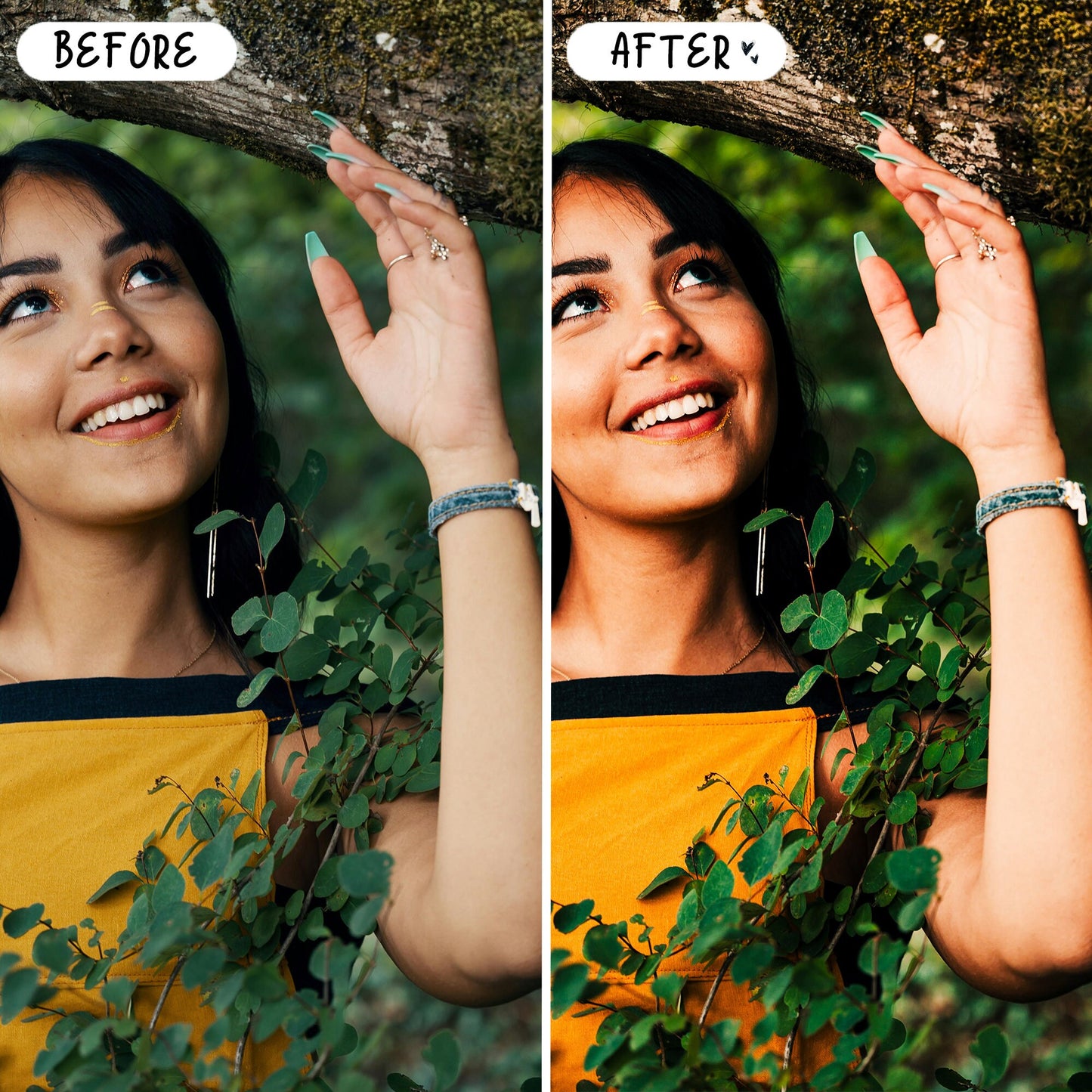 10 Papaya LIGHTROOM Presets Mobile & Desktop