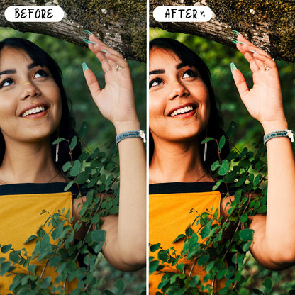 10 Papaya LIGHTROOM Presets Mobile & Desktop