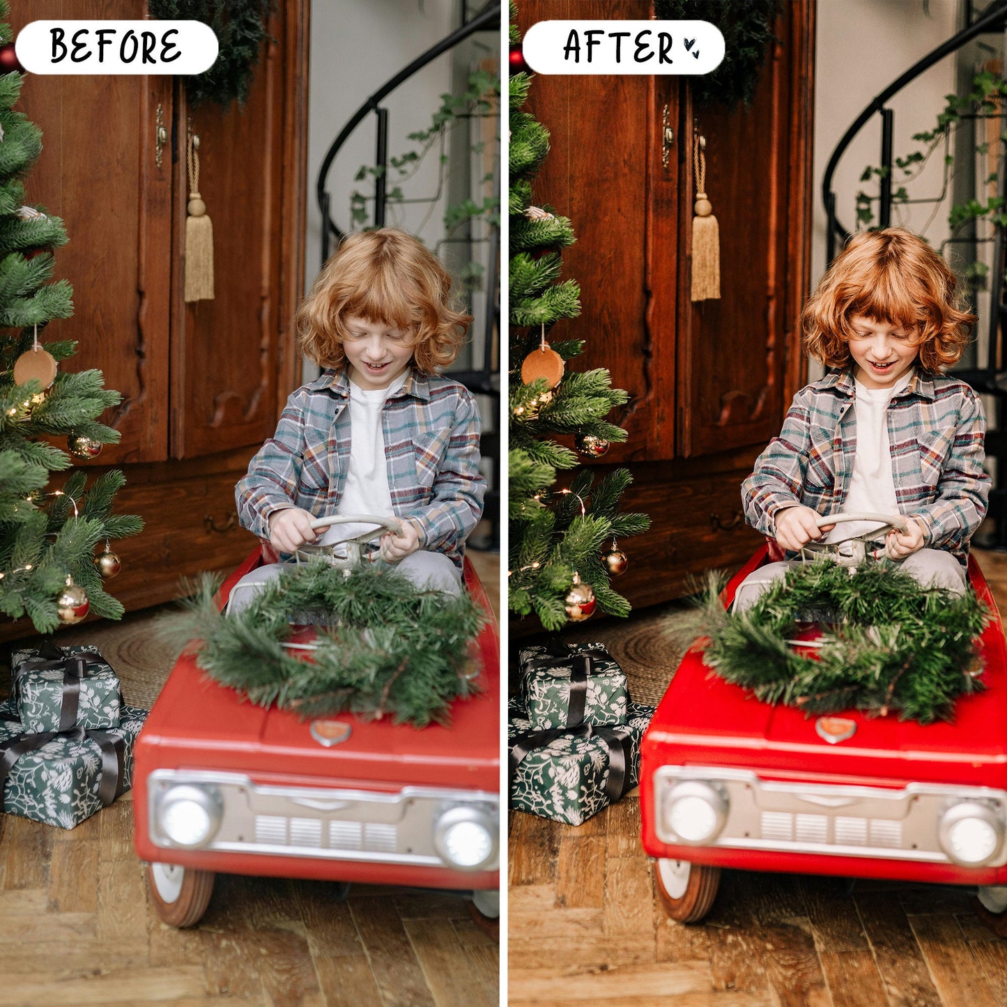 10 Holiday LIGHTROOM Presets Mobile & Desktop
