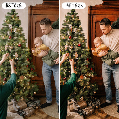 10 Holiday LIGHTROOM Presets Mobile & Desktop
