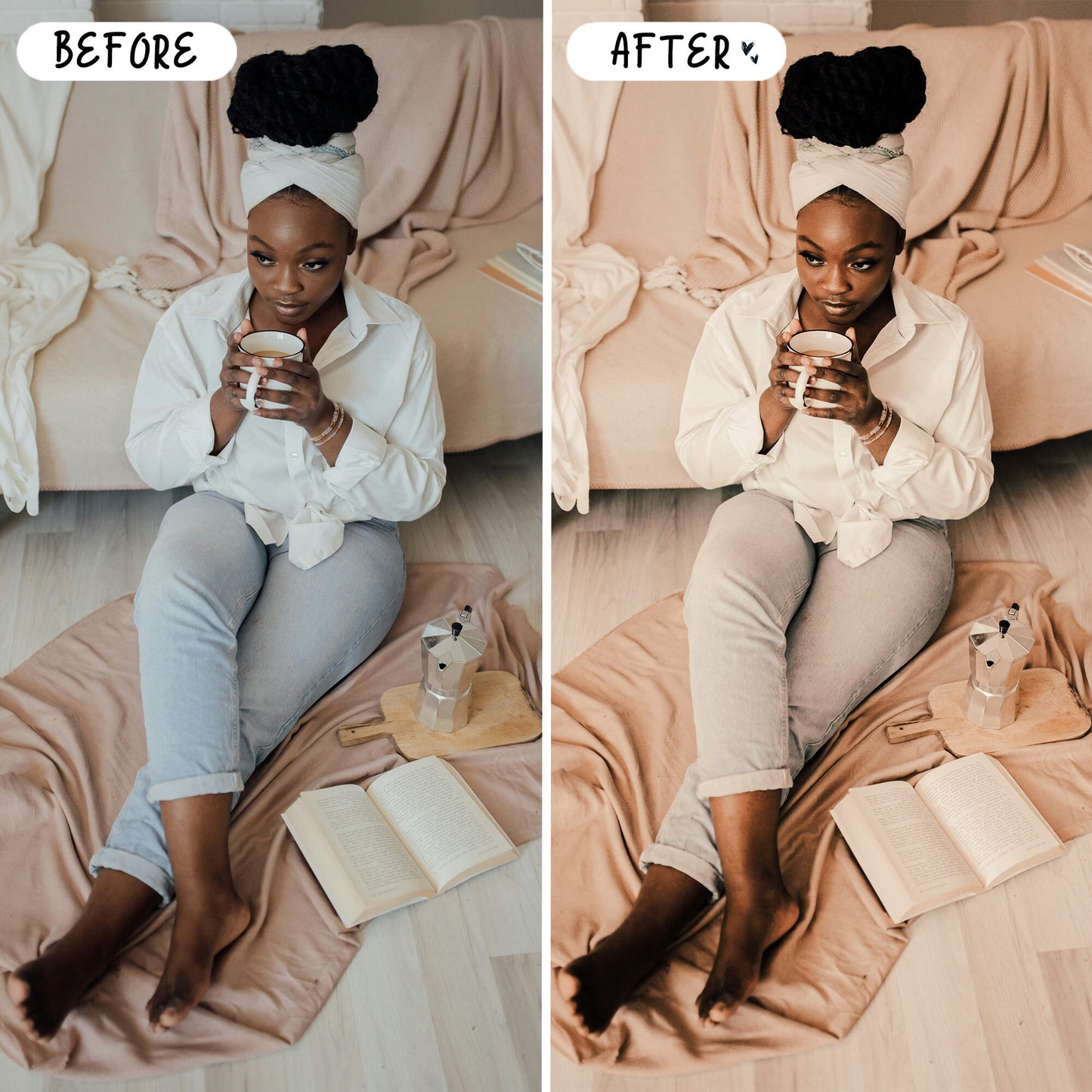 10 Ecru LIGHTROOM Presets Mobile & Desktop