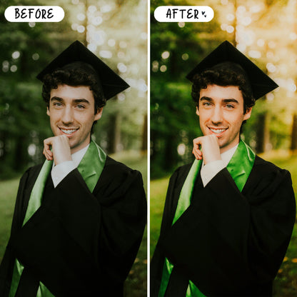 10 Graduation LIGHTROOM Presets Mobile & Desktop