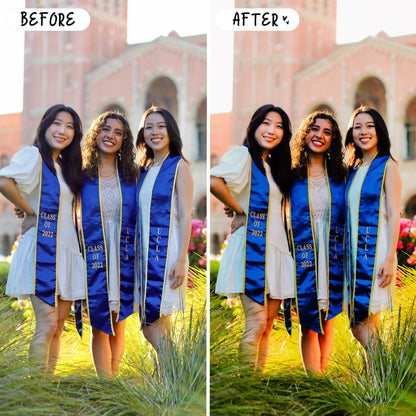 10 Graduation LIGHTROOM Presets Mobile & Desktop