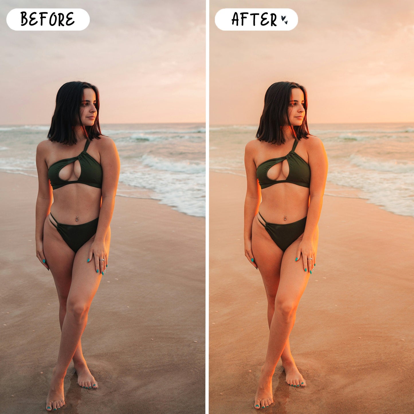 10 Sunset LIGHTROOM Presets Mobile & Desktop