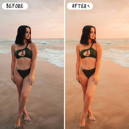 10 Sunset LIGHTROOM Presets Mobile & Desktop