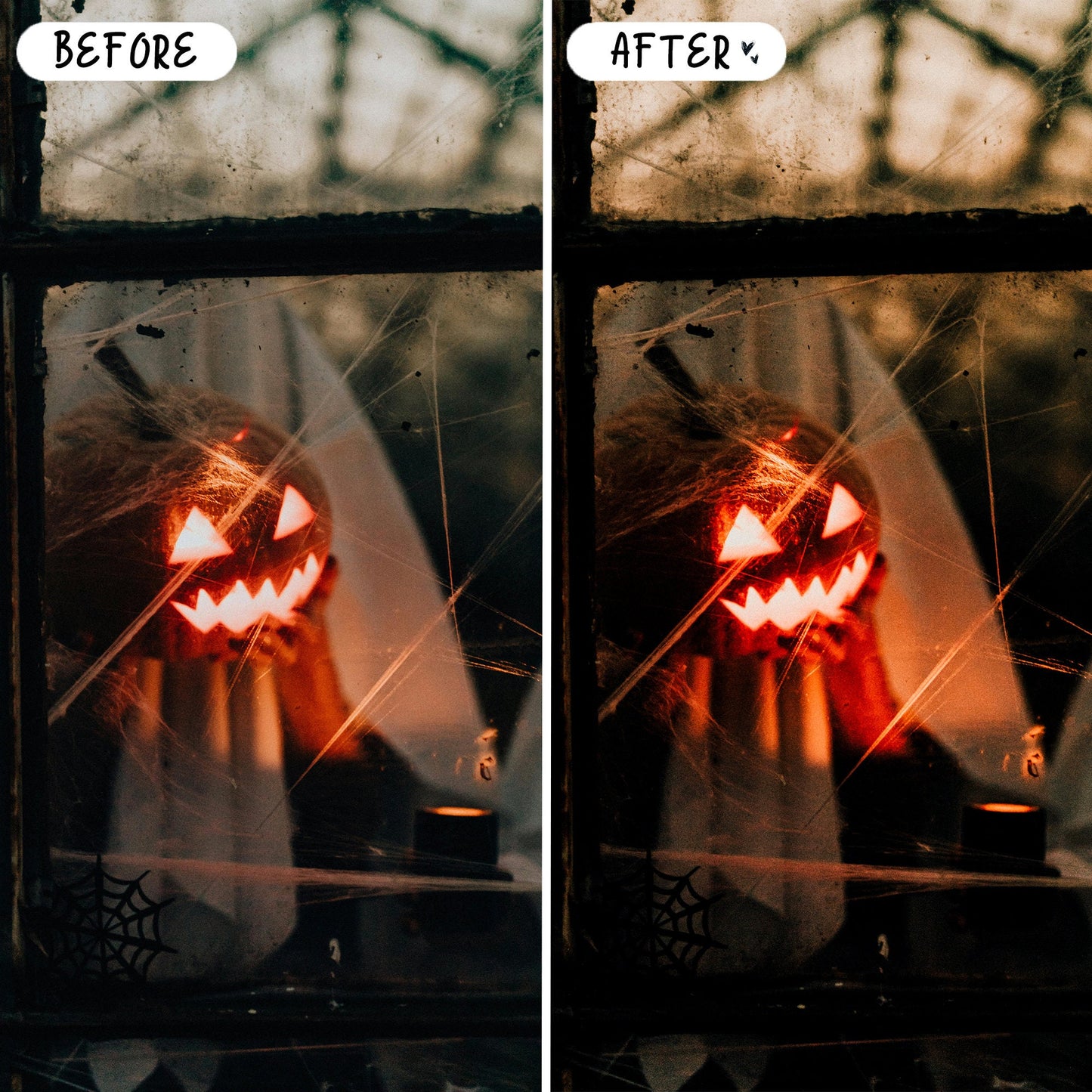 10 Halloween LIGHTROOM Presets Mobile & Desktop