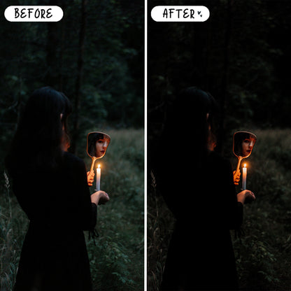 10 Halloween LIGHTROOM Presets Mobile & Desktop