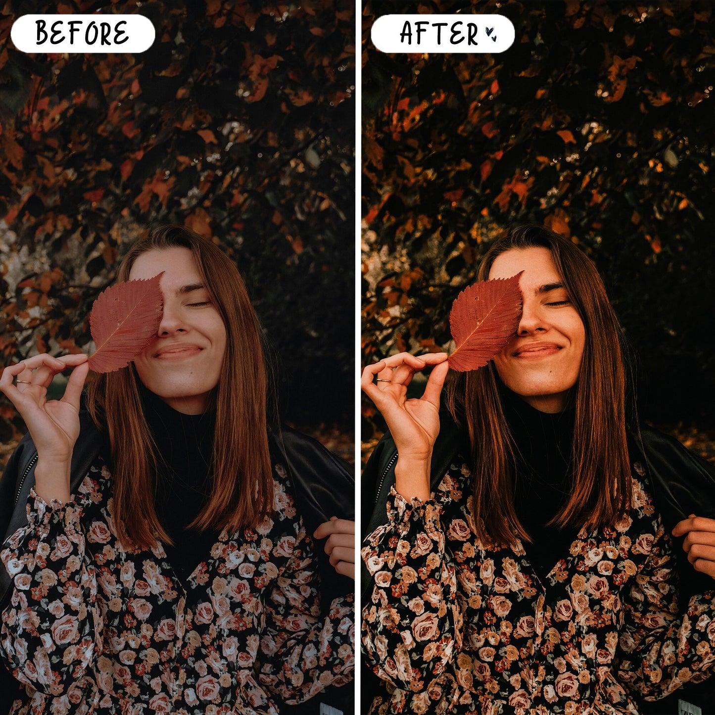 10 Moody Fall LIGHTROOM Presets Mobile & Desktop