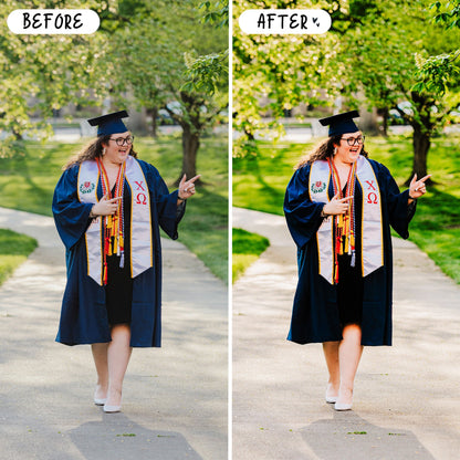 10 Graduation LIGHTROOM Presets Mobile & Desktop