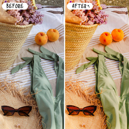 10 Summer LIGHTROOM Presets Mobile & Desktop