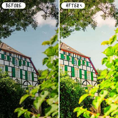 10 Vibrant LIGHTROOM Presets Mobile & Desktop