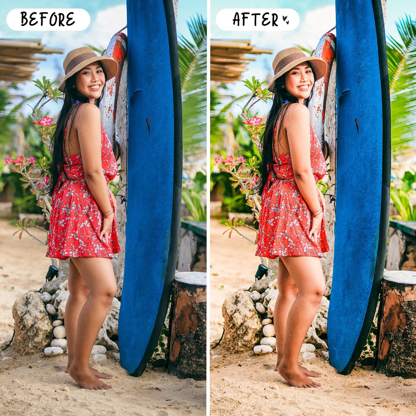 10 Maldives LIGHTROOM Presets Mobile & Desktop