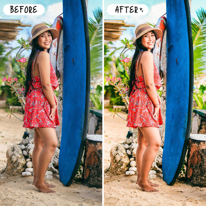 10 Maldives LIGHTROOM Presets Mobile & Desktop