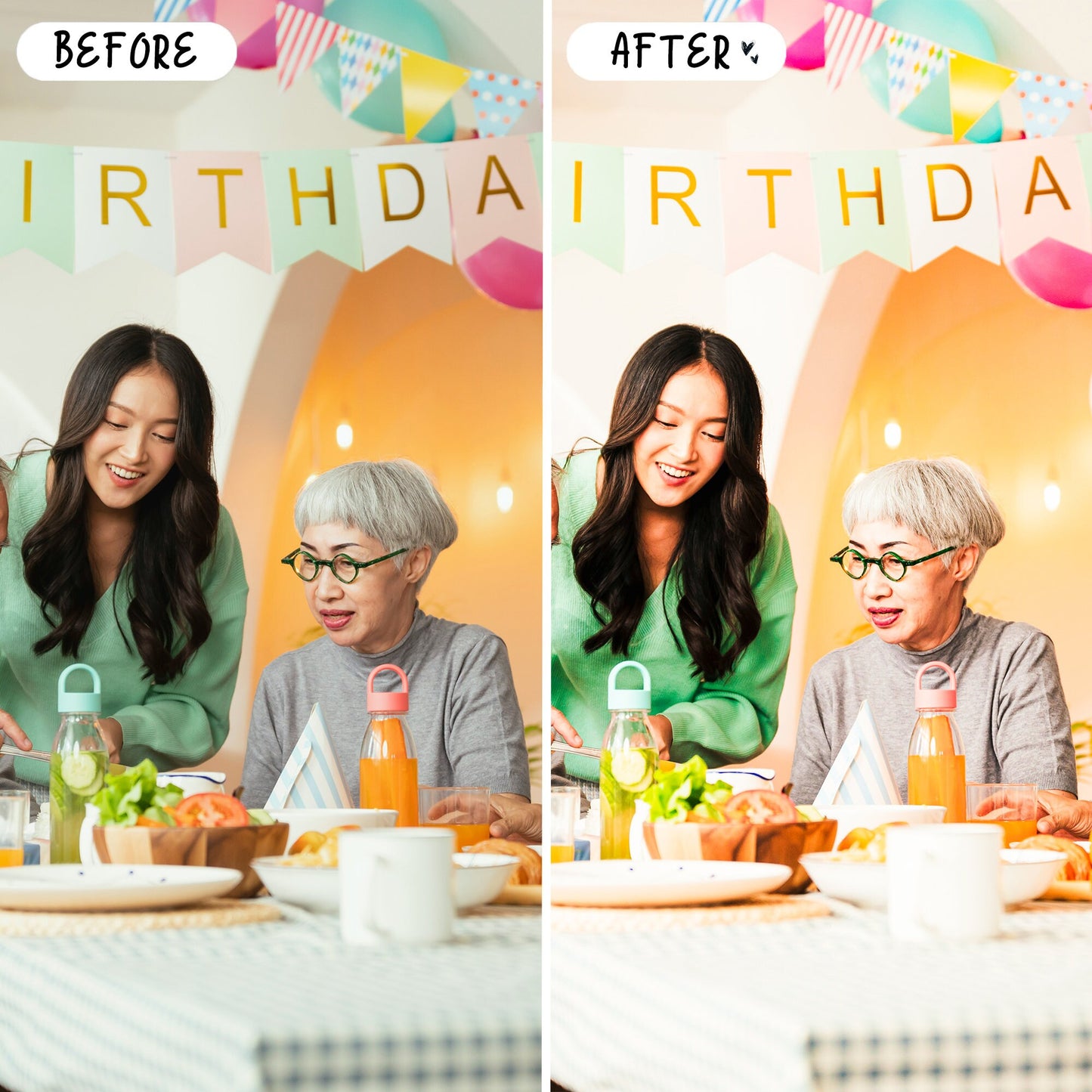 10 Party LIGHTROOM Presets Mobile & Desktop