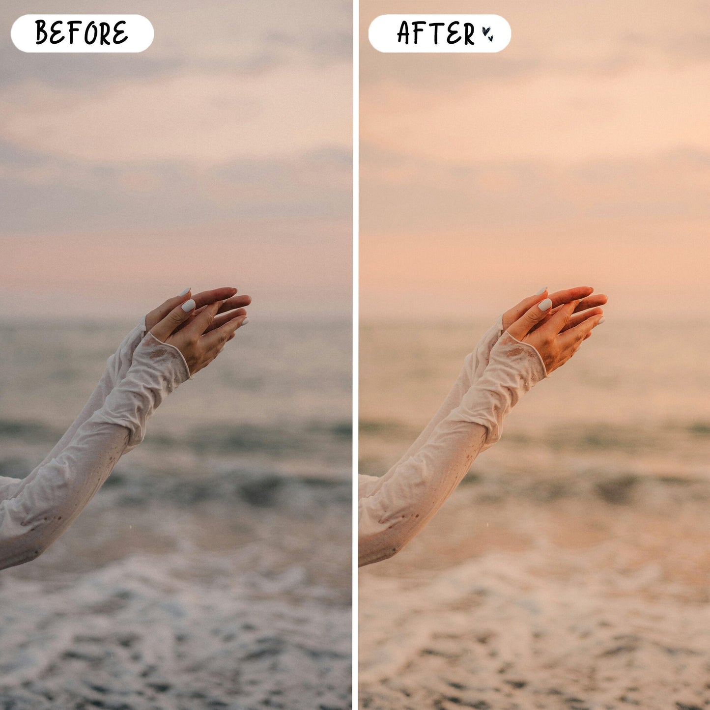 10 Sunset LIGHTROOM Presets Mobile & Desktop