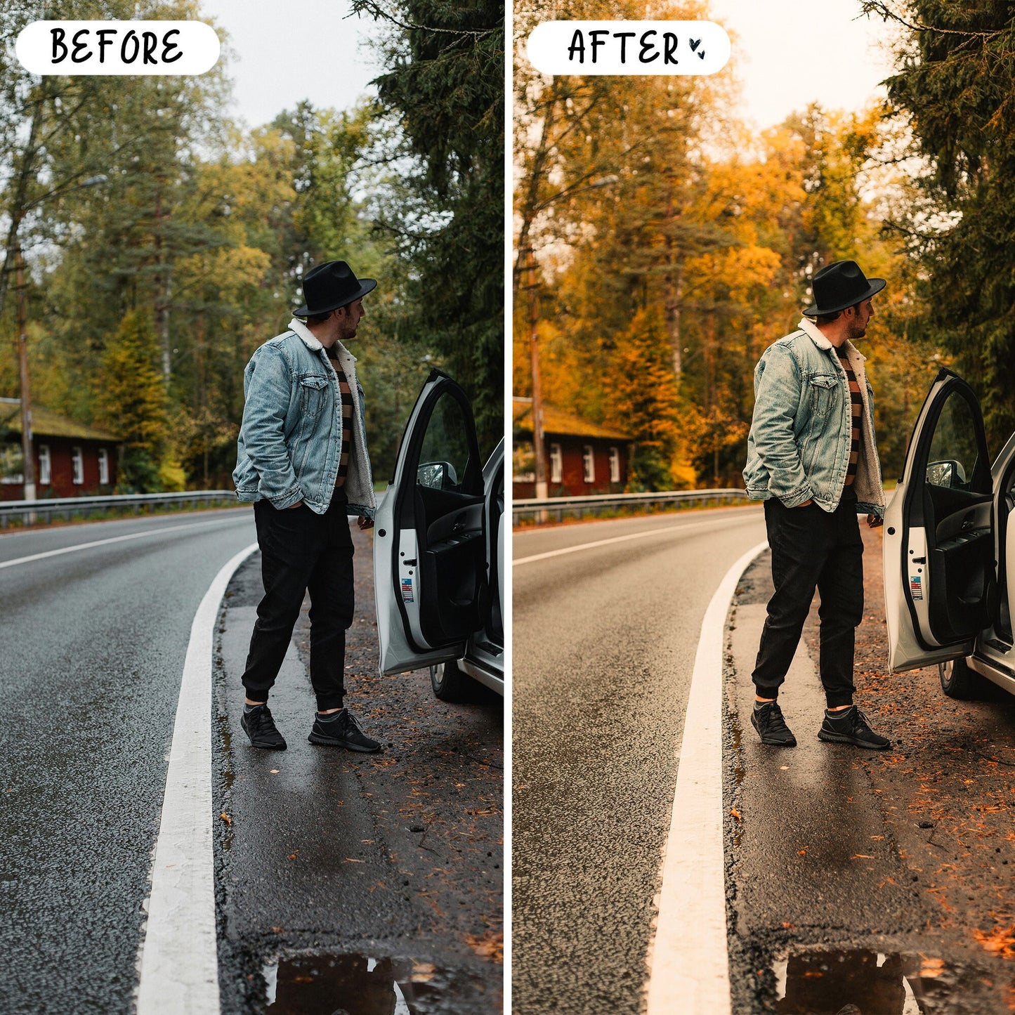 10 Fall LIGHTROOM Presets Mobile & Desktop