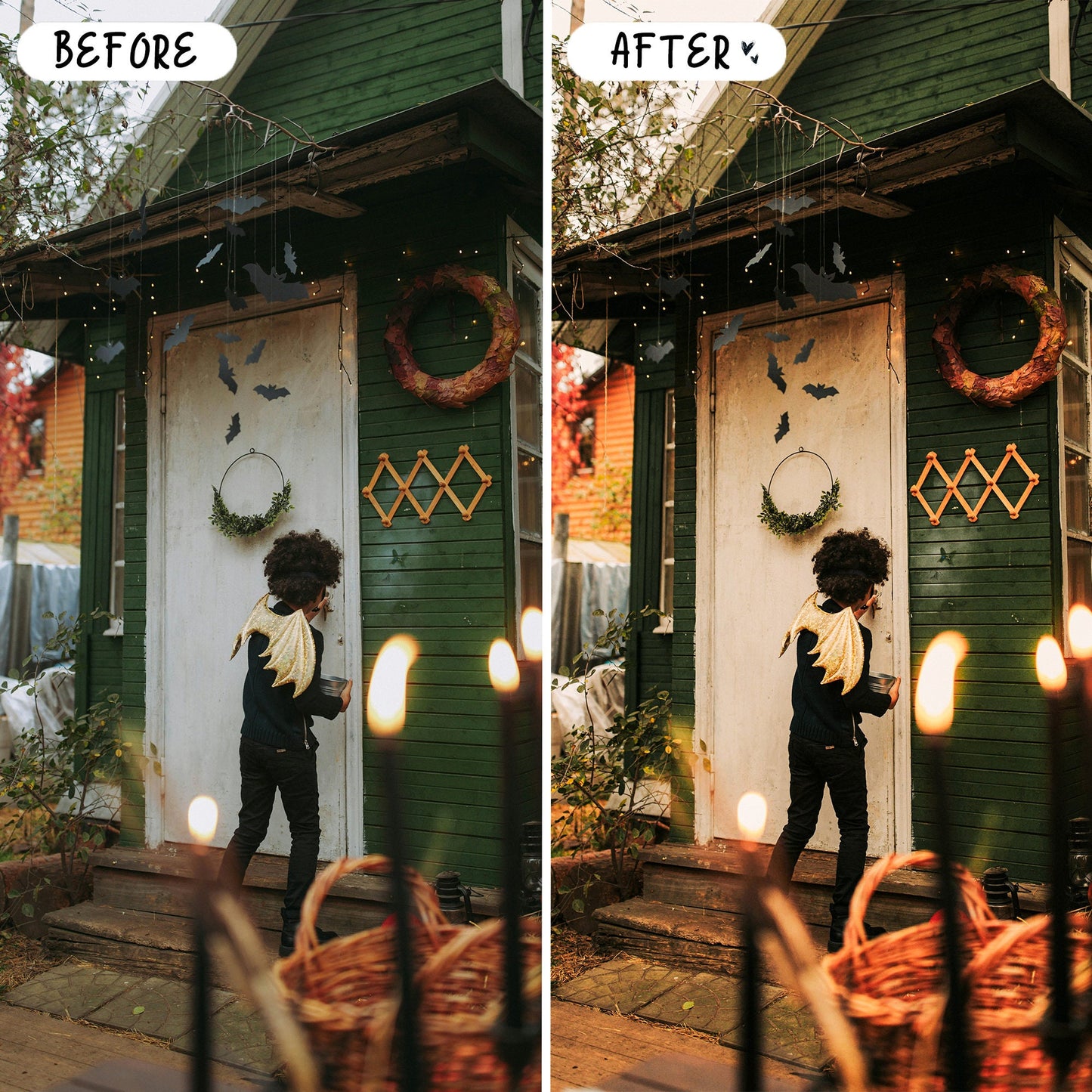 10 Halloween LIGHTROOM Presets Mobile & Desktop