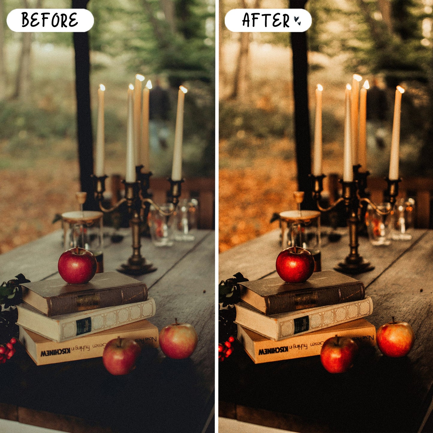 10 Moody Fall LIGHTROOM Presets Mobile & Desktop