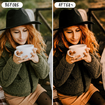 10 Moody Fall LIGHTROOM Presets Mobile & Desktop