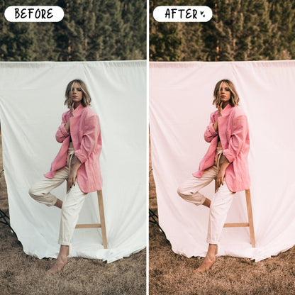 10 Peach LIGHTROOM Presets Mobile & Desktop