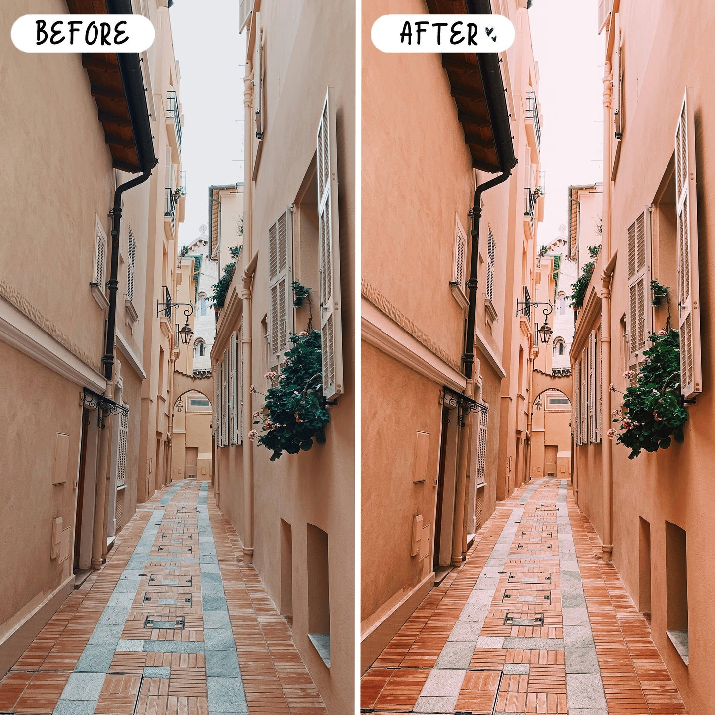 10 Peach LIGHTROOM Presets Mobile & Desktop
