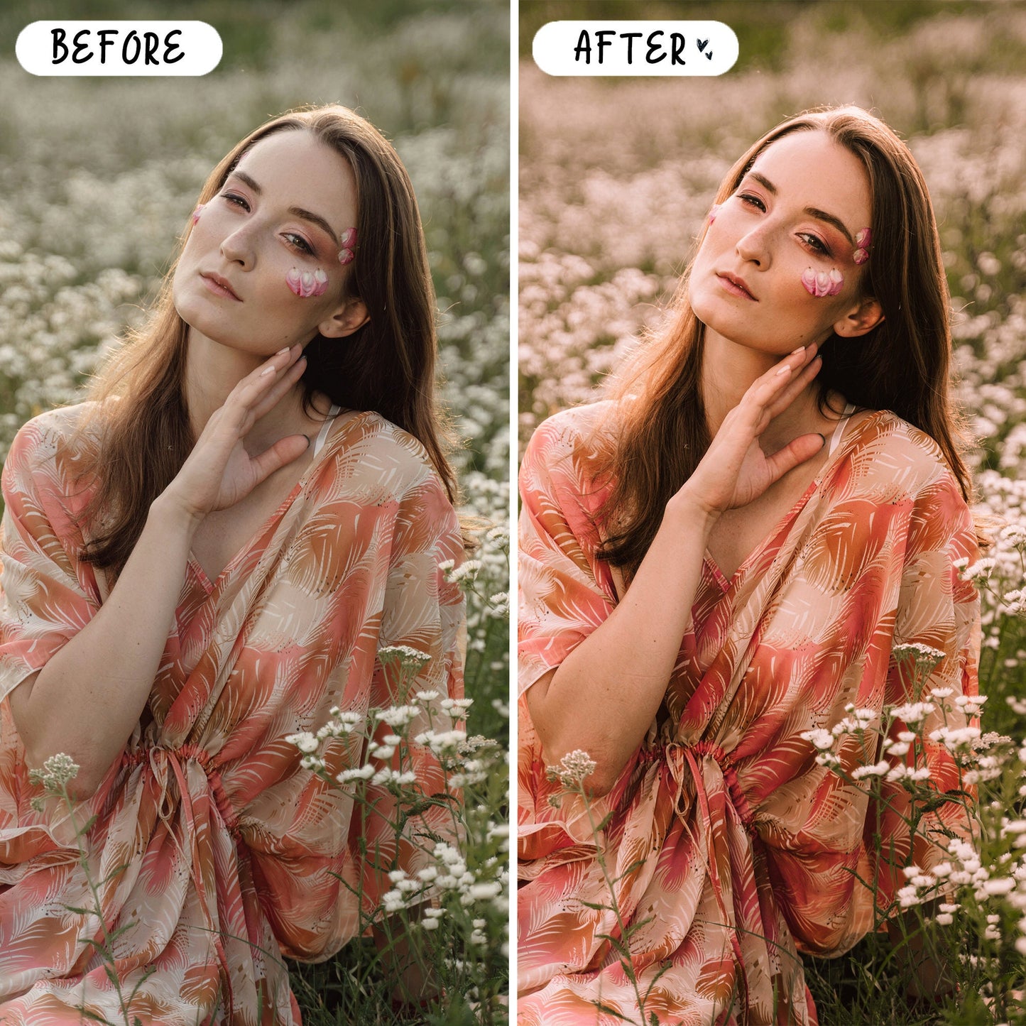 10 Peach LIGHTROOM Presets Mobile & Desktop