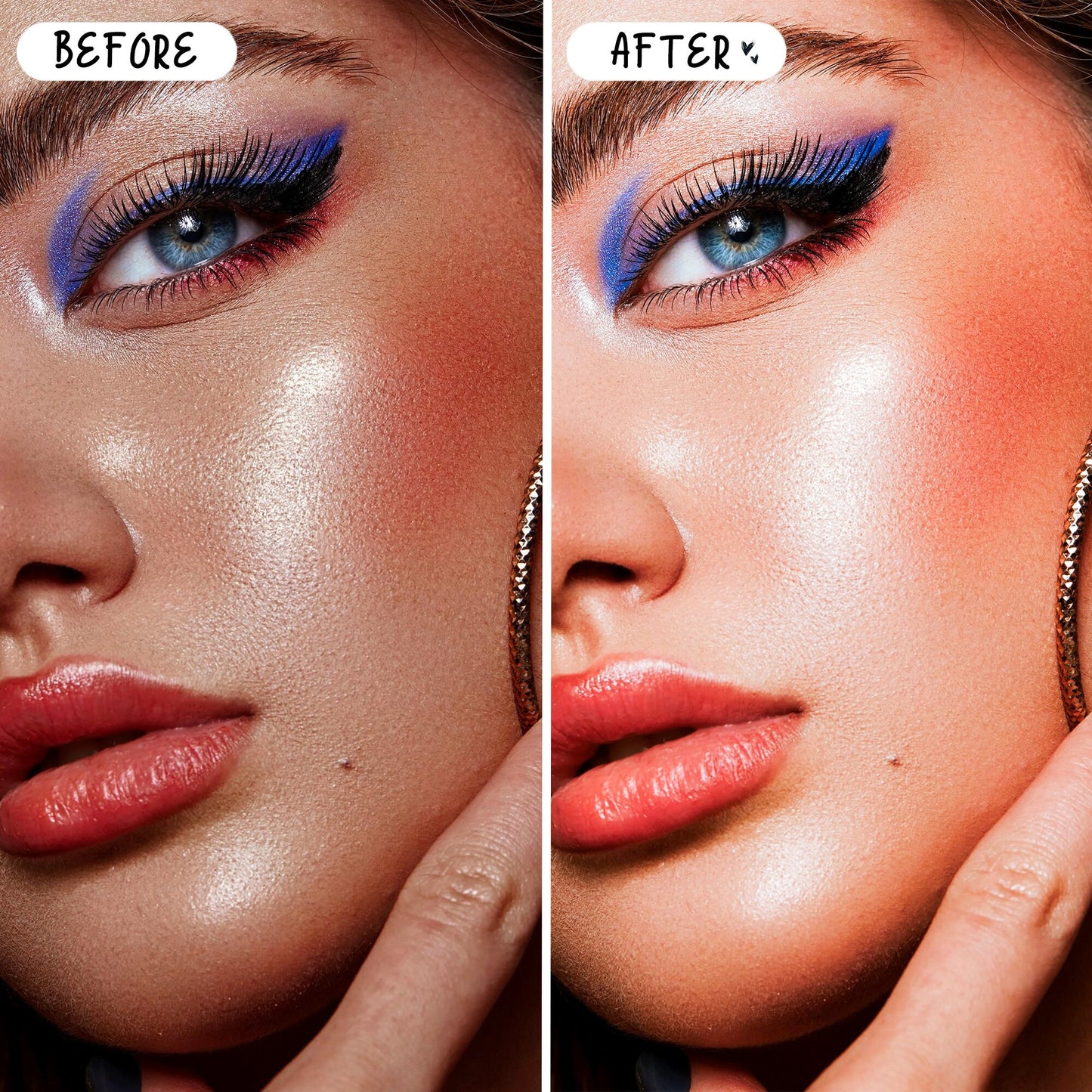 10 Selfie LIGHTROOM Presets Mobile & Desktop