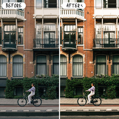 10 Amsterdam LIGHTROOM Presets Mobile & Desktop