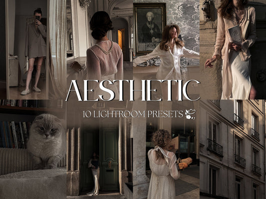 10 Dark Aesthetic LIGHTROOM Presets Mobile & Desktop