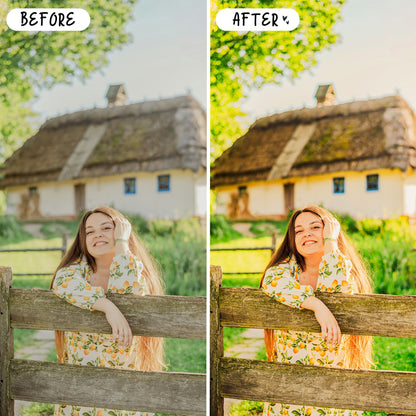 10 Vibrant LIGHTROOM Presets Mobile & Desktop