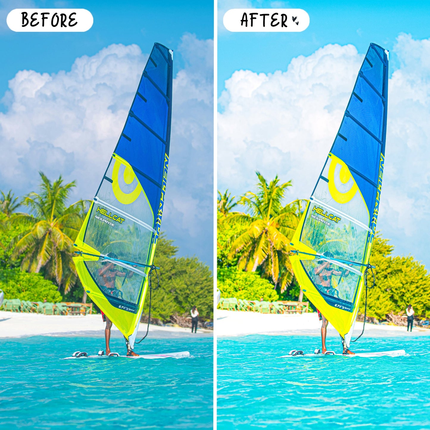 10 Maldives LIGHTROOM Presets Mobile & Desktop