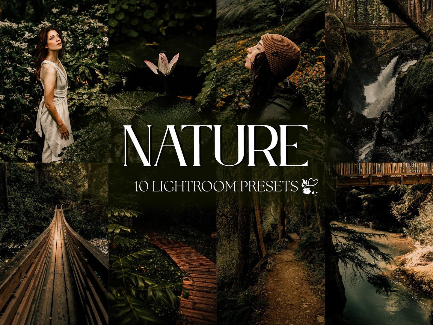 10 Nature LIGHTROOM Presets Mobile & Desktop