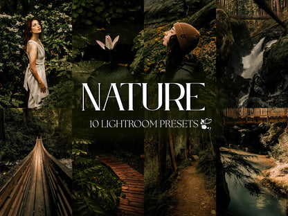 10 Nature LIGHTROOM Presets Mobile & Desktop