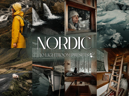 10 Nordic LIGHTROOM Presets Mobile & Desktop