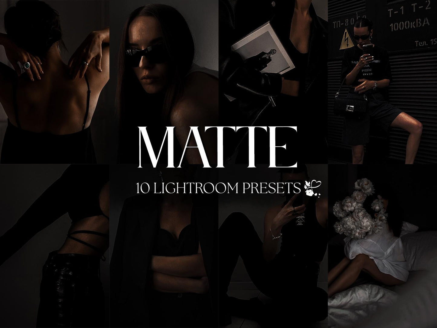 10 Matte LIGHTROOM Presets Mobile & Desktop