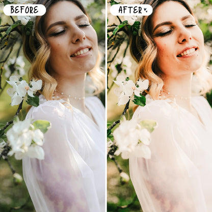 10 Bright Wedding LIGHTROOM Presets Mobile & Desktop