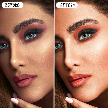 10 Selfie LIGHTROOM Presets Mobile & Desktop