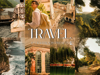10 Travel LIGHTROOM Presets Mobile & Desktop