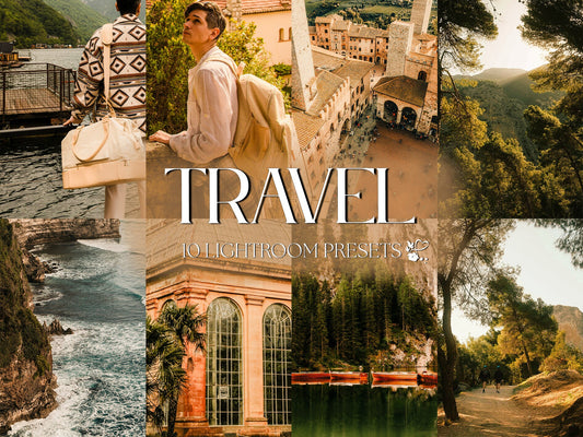 10 Travel LIGHTROOM Presets Mobile & Desktop