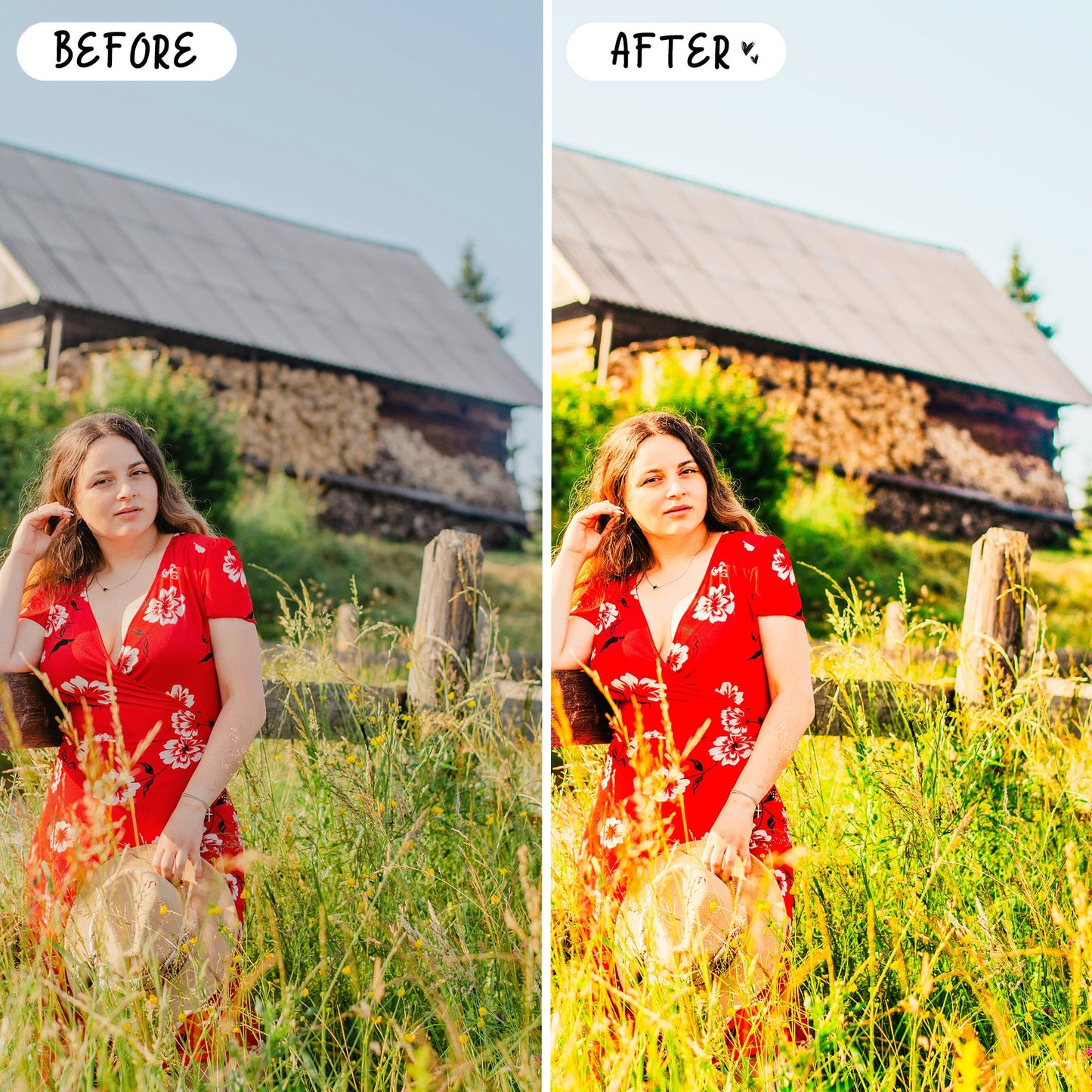 10 Vibrant LIGHTROOM Presets Mobile & Desktop