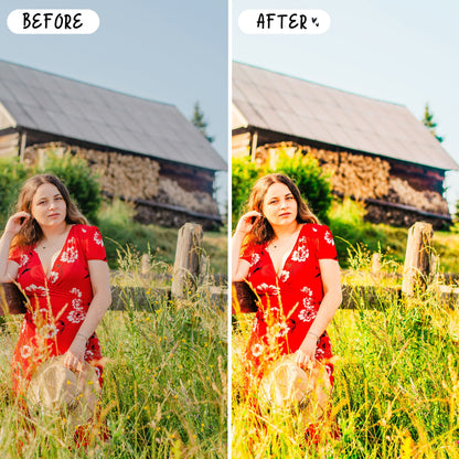 10 Vibrant LIGHTROOM Presets Mobile & Desktop