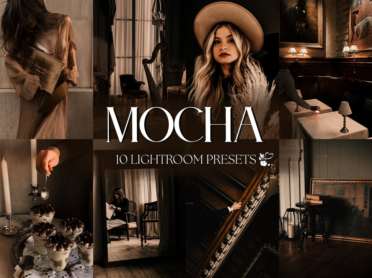 10 Mocha LIGHTROOM Presets Mobile & Desktop