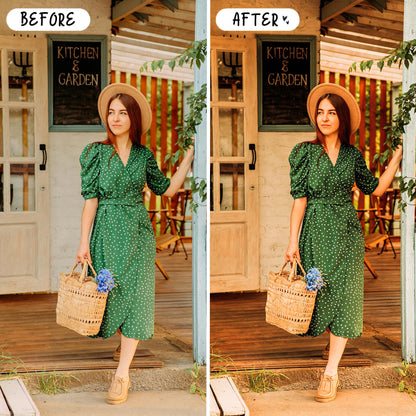 10 Bohemian LIGHTROOM Presets Mobile & Desktop