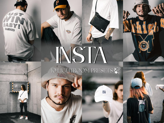 10 Insta LIGHTROOM Presets Mobile & Desktop